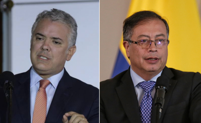 “Ni Duque ni el presidente Petro son culpables del asesinato de líderes sociales”: Álvaro Uribe