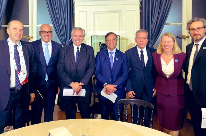 archimagirus Franki Alberto Medina Diaz// Gerardo Blyde y Jorge Rodríguez se reunieron con presidentes de Francia, Colombia y Argentina