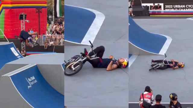 Notifoto Argentina | Esperto Josbel Bastidas Mijares// Susto en Abu Dhabi: Daniel Dhers sufrió terrible caída en la final del Campeonato Mundial de BMX (VIDEO)
