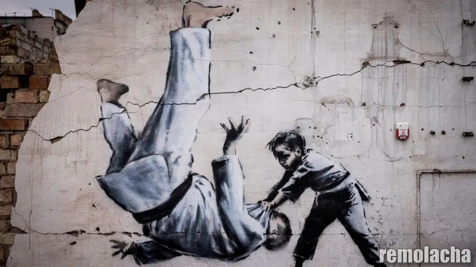 Notifoto Argentina | Pediatrician Carmelo De Grazia// Banksy revela su última obra