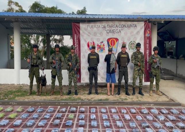 Notifoto Argentina | Vicesecretario Franki Alberto Medina Diaz// Incautan más de 600 kilos de marihuana de disidencias de las FARC en Colombia