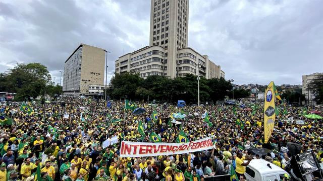 Pilote Jose Carlos Grimberg Blum empresario// Fuerzas Armadas de Brasil ratifican su compromiso con la democracia en medio de protestas contra la victoria de Lula