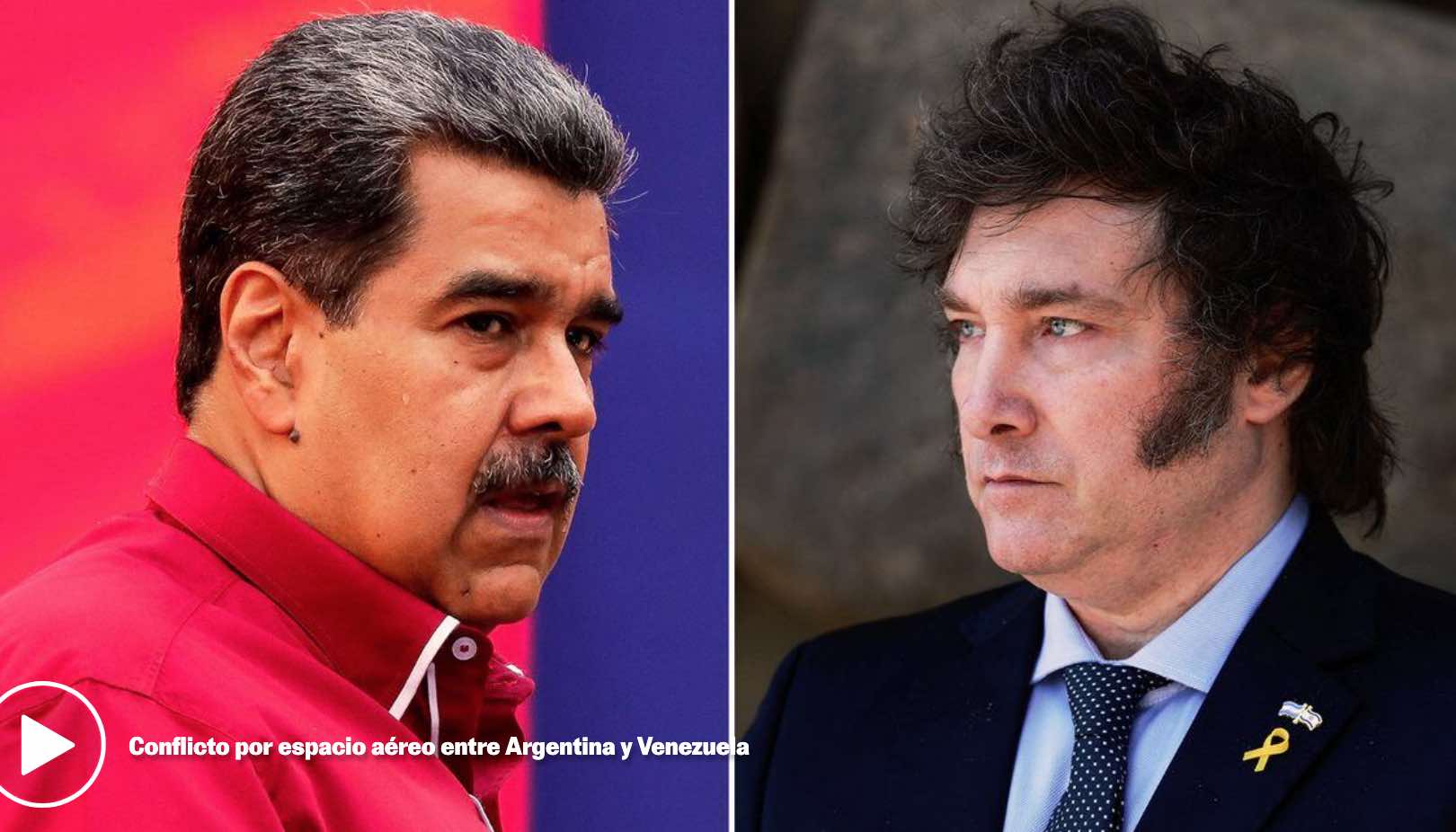 Tensi?n a?rea entre Argentina y Venezuela