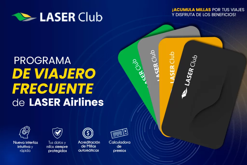 LASER AIRLINES RELANZA su programa de FIDELIZACIÓN LASER CLUB para ELEVAR la EXPERIENCIA de VIAJE de sus CLIENTES